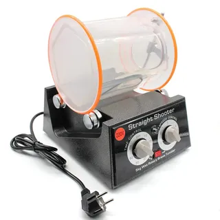 Jewelry Rotary Tumbler Polisher Schmuck Poliertrommel Poliermaschine PoliergeräT KugelmüHle Trowalisiermaschine Polierer Polieren Dreh-Tumbler Finisher Elektrische Steine Maschine Mit 5-Gang 150W