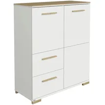 Paidi Highboard Enie 94,8 x 112,1 x 39,6 cm Weiß