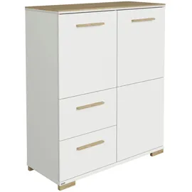 Paidi Highboard Enie 94,8 x 112,1 x 39,6 cm Weiß