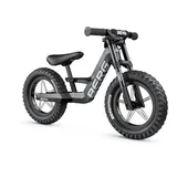 Berg Toys Berg Biky Cross Schwarz Laufrad mit Handbremse ab 2 Jahre, Luftreifen, Leichtes Magnesiumrahmen, Rutschfahrzeug 12 Zoll, Kinderfahrrad Jungen und Mädchen, Sattel höhenverstellbar