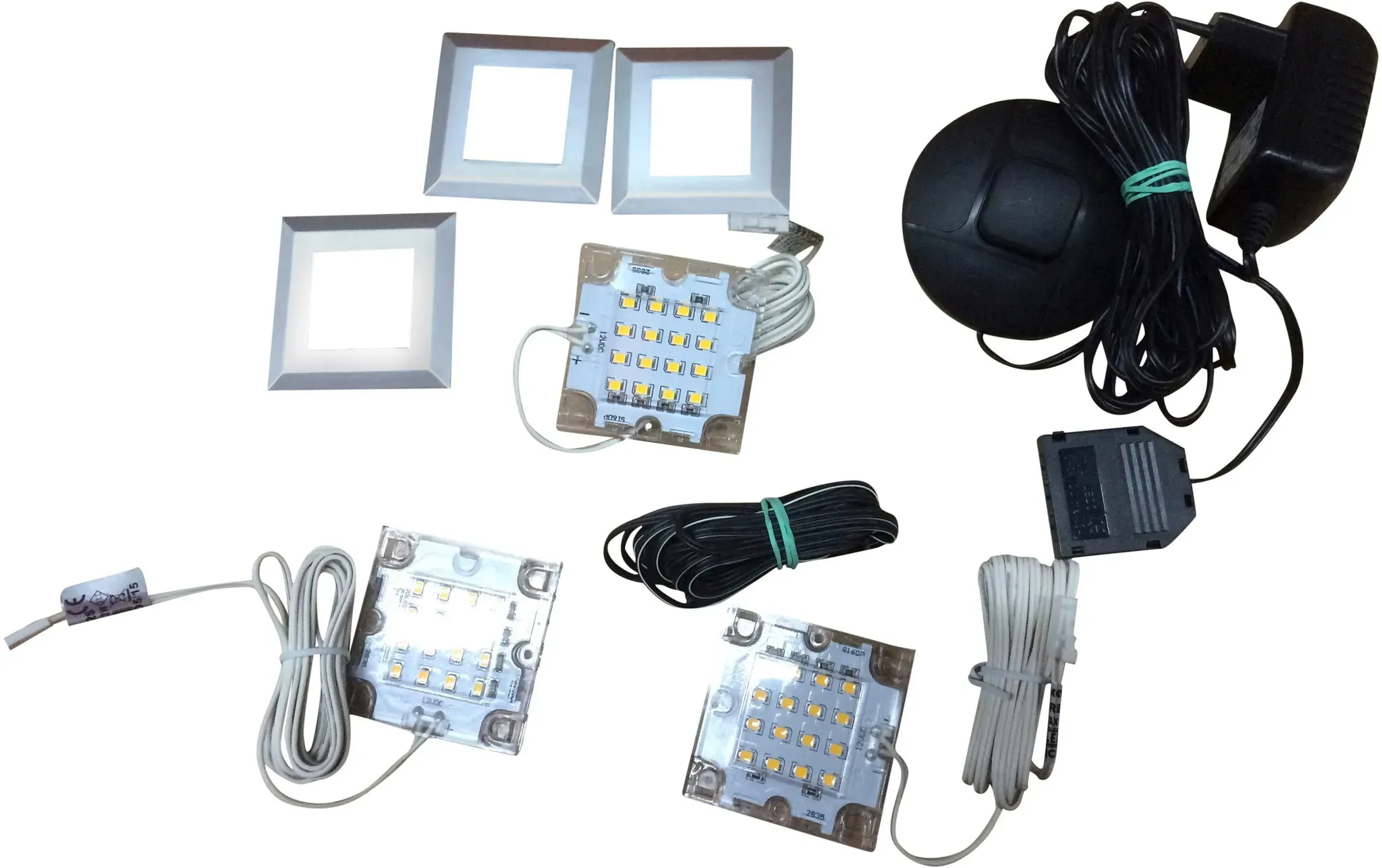 LED Schrankinnenraumbeleuchtung TRENDTEAM, warmweiß, B:5cm H:0,8cm L:5cm, Leuchten