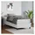 vidaXL Boxspringbett 100 x 200 cm Weiß