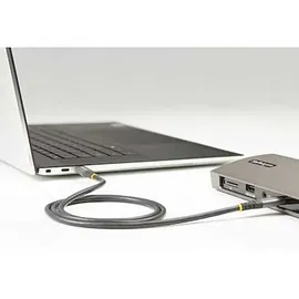Startech USB-C 2 m Grau/Schwarz