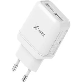 software partner datenmedien-service-,und vertriebs gmbh Xlayer Dual USB 5V/2.4A White