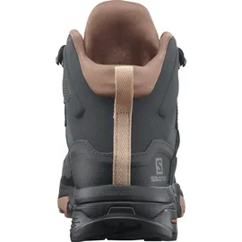 Salomon X Ultra 4 Mid GTX Damen Ebony/Mocha Mousse/Almond Cream 44