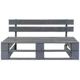 vidaXL Gartenbank 25 x 55 x 25 cm Grau