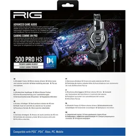 Nacon RIG 300 PRO HS Gaming-Headset - Black