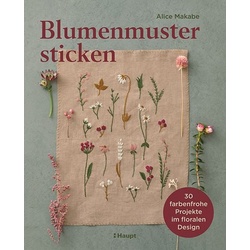 Blumenmuster sticken