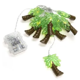 Konstsmide LED Lichterkette Palmen 2 m Warmweiß Transparent