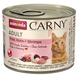 Animonda Carny Adult Pute, Huhn & Shrimps 24 x 200 g