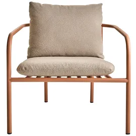 Brafab Bendt Gartensessel mit Kissen Peach Beige
