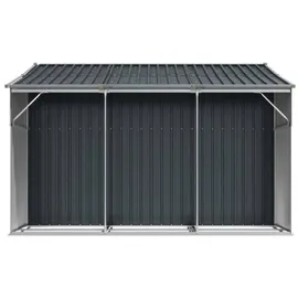vidaXL Gerätehaus 277 x 279 x 179 cm anthrazit