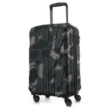 suitline Handgepäck 4-Rollen 55 cm / 34 l grau/camouflage