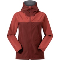 Berghaus Deluge Pro 3.0 Waterproof Jacke für Damen, Burgunderrotes Rehkitz / Rot, 44