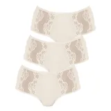 NINA VON C. Taillenslip 3 St. Beige 38