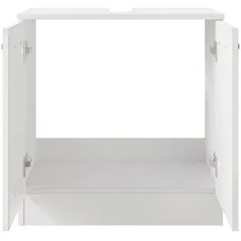 Möbel Kraft Waschbeckenunterschrank 60,2 x 62,4 cm Weiß