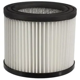 Perel Aschesauger Edelstahl 10L 800W Schwarz/Grau