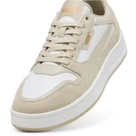 Puma Court Classic Street Suede Sneaker 03 white/desert dust/gold 44,5