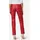 Ricano Lederhose Low Cut rot M