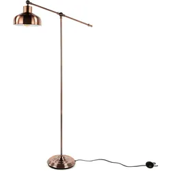 Licht-Erlebnisse Vintage Stehleuchte in kupfer antik