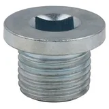 KS Tools 430.2041 Ölablassschraube, Innen4kant 8mm, M16x1,5x13mm, 25er-Pck