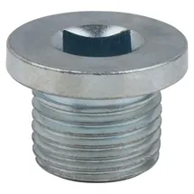 KS Tools 430.2041 Ölablassschraube, Innen4kant 8mm, M16x1,5x13mm, 25er-Pck