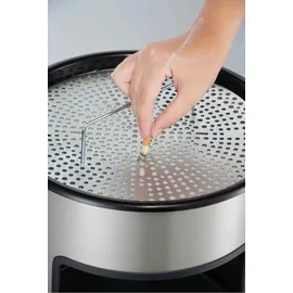Wesco Standascher mit Sieb in der Farbe silber,