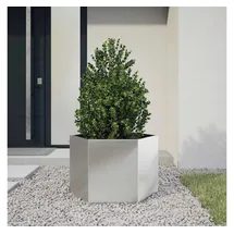 vidaXL Sechseckig 69 x 60 x 45 cm Weiß
