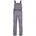 Planam Visline Latzhose zink/orange/schiefer