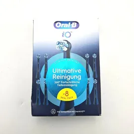 Oral-B iO Ultimative Reinigung Aufsteckbürste schwarz 8 St.