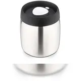 Weis 15971 Edelstahl Vorratsdose mit Vakuumierfunktion 800ml