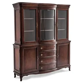 JVmoebel Vitrine 50 x 200 x 175 cm Braun
