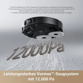 DREAME X40 Master Saugroboter mit Wischfunktion schwarz
