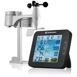 Bresser SmartHome 7-in-1 Wetter Center ClimateConnect Schwarz