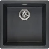 Reginox Amsterdam 40 black silvery