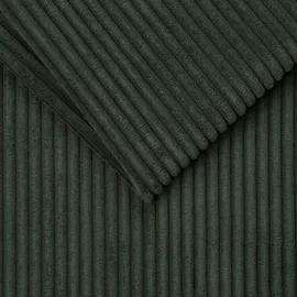 trends by hg Wohnlandschaft Cord 3-Sitzer Grün