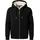 Forsberg Kapuzenjacke mit Teddyfutter schwarz M