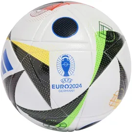 adidas Fussballliebe League Ball White / Black / Glow Blue 5