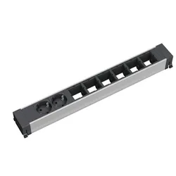 BACHMANN CONFERENCE TOP FRAME X-Large Einsatz 2x Schutzkontakt 6x ABD