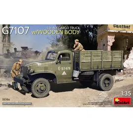 Mini Art 35386 - 1,5t 4x4 G7107 Cargo Truck mit Holzaufbau 1:35