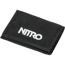Geldbörse NITRO "Wallet", schwarz, Kunstfaser, Kleinlederwaren, Geldbeutel, Wallet, Portmonaie, Etui für Scheine und Münzen