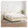 vidaXL Boxspringbett 120 x 200 cm Creme
