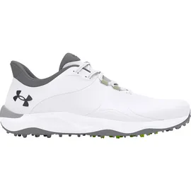 Under Armour Golfschuhe Herren Drive Pro Spikeless Wide, weiss/grau