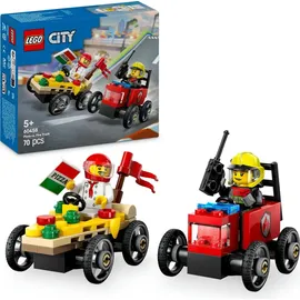LEGO City Pizzalieferwagen vs. Löschauto 60458