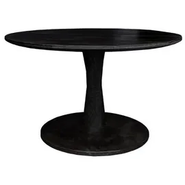 Livingfurn Vivian Schwarz Teak 60 x 38 cm
