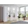 WIMEX Drehtürenschrank Moldau 225 x 208 x 58 cm Weiß