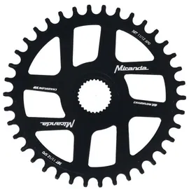 Miranda Kettenblatt 38 Z Gen4 / Bes 3 Chainflow 3D schwarz schwarz