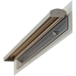 Franken Flipchart Blockhalter silber, Größe: 70 x 5,5 cm