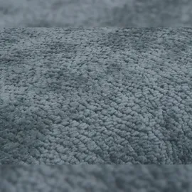 Mendler 6er-Set Esszimmerstuhl HWC-N99, drehbar Armlehne Auto-Return, Stoff/Textil Chenille (340g/m2) Öko-Tex ~ blau-grün