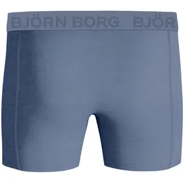 Björn Borg Boxershort Cotton Stretch 3er Pack Blau L